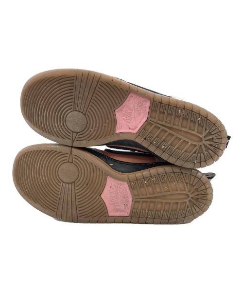 NIKE（ナイキ）NIKE (ナイキ) KCDC Brooklyn Skateshop (ブルックリン スケートショップ) SB DUNK HIGH PRO QS ピンク サイズ:US8.5の古着・服飾アイテム