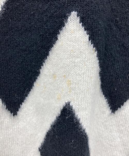 MONCLER（モンクレール）MONCLER (モンクレール) GIROCOLLO TRICOT ブラック サイズ:Lの古着・服飾アイテム