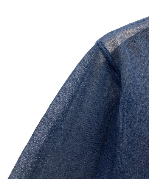 6(ROKU) BEAUTY&YOUTH（ロク ビューティーアンドユース）6(ROKU) BEAUTY&YOUTH (ロク ビューティーアンドユース) LINE COLOR CARDIGAN ネイビー サイズ:なしの古着・服飾アイテム