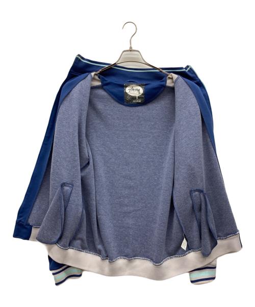 stussy（ステューシー）stussy (ステューシー) トラックジャケット ブルー サイズ:X-Largeの古着・服飾アイテム