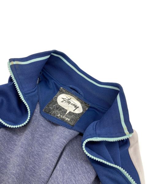 stussy（ステューシー）stussy (ステューシー) トラックジャケット ブルー サイズ:X-Largeの古着・服飾アイテム