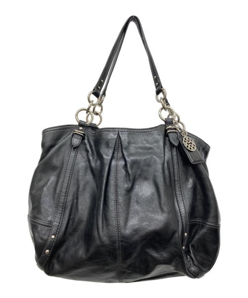 COACH（コーチ）COACH (コーチ) レザーバッグ ブラックの古着・服飾アイテム
