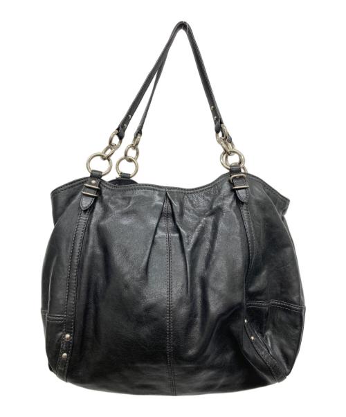 COACH（コーチ）COACH (コーチ) レザーバッグ ブラックの古着・服飾アイテム