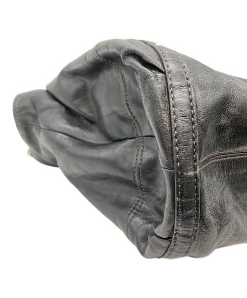 COACH（コーチ）COACH (コーチ) レザーバッグ ブラックの古着・服飾アイテム