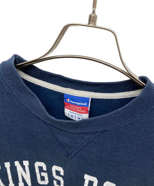 Champion（チャンピオン）Champion (チャンピオン) アーチプリントスウェット ネイビー サイズ:Mの古着・服飾アイテム