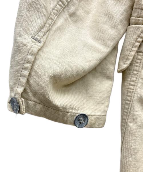 USED（ユーズド）USED (ユーズド) ミリタリーカバーオールジャケット ベージュ サイズ:不明の古着・服飾アイテム