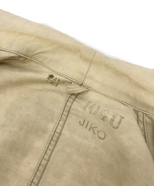 USED（ユーズド）USED (ユーズド) ミリタリーカバーオールジャケット ベージュ サイズ:不明の古着・服飾アイテム