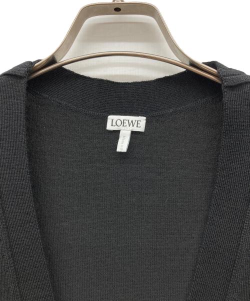 LOEWE（ロエベ）LOEWE (ロエベ) カーディガン ブラック サイズ:Mの古着・服飾アイテム