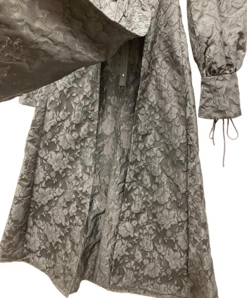 melt the lady（メルトザレディ）melt the lady (メルトザレディ) 花柄ジャカードレースワンピース ブラック サイズ:Fの古着・服飾アイテム