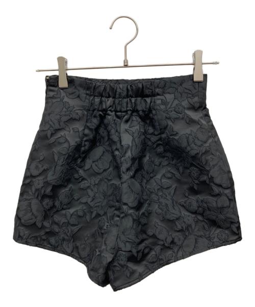 melt the lady（メルトザレディ）melt the lady (メルトザレディ) 花柄ジャカードレースワンピース ブラック サイズ:Fの古着・服飾アイテム