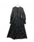 melt the lady（メルトザレディ）の古着「花柄ジャカードレースワンピース」｜ブラック