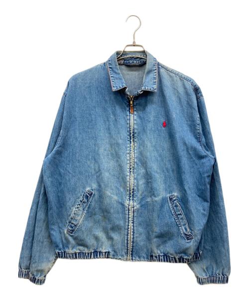 POLO RALPH LAUREN（ポロ・ラルフローレン）POLO RALPH LAUREN (ポロ・ラルフローレン) デニムスイングトップ インディゴ サイズ:Lの古着・服飾アイテム