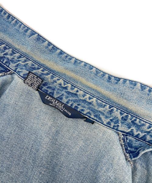 POLO RALPH LAUREN（ポロ・ラルフローレン）POLO RALPH LAUREN (ポロ・ラルフローレン) デニムスイングトップ インディゴ サイズ:Lの古着・服飾アイテム