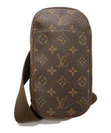 LOUIS VUITTON（ルイ ヴィトン）の古着「ポシェットガンジュ」｜ブラウン