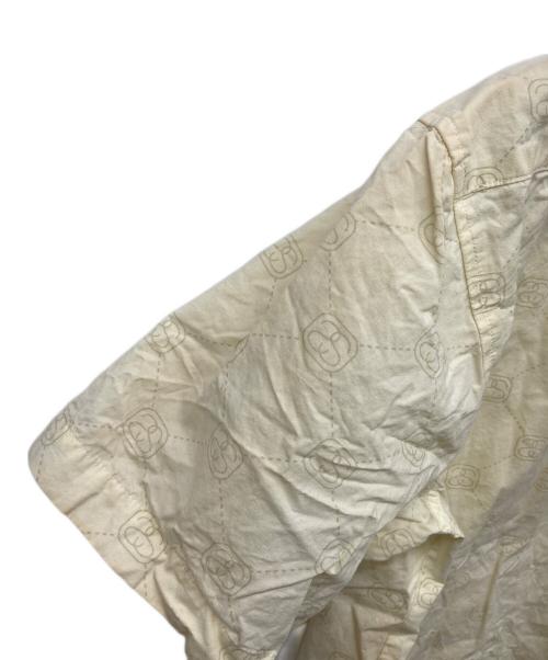 stussy（ステューシー）stussy (ステューシー) SSリンク半袖シャツ ベージュ サイズ:Lの古着・服飾アイテム