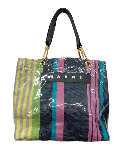 MARNI（マルニ）MARNI (マルニ) ビニールトートバッグ マルチカラーの古着・服飾アイテム