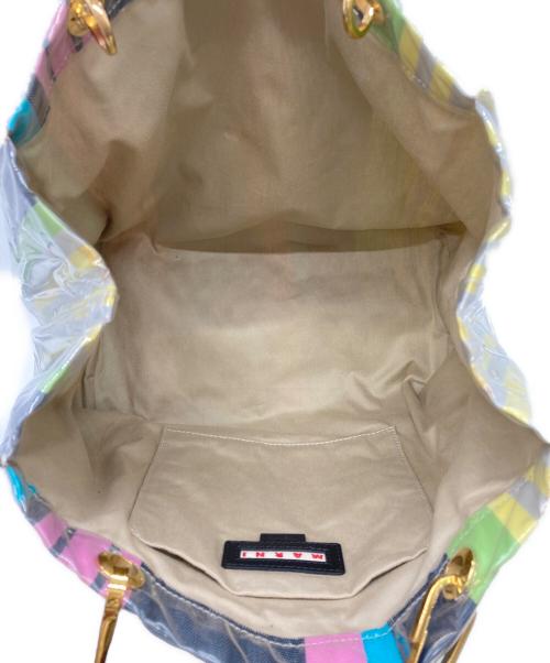 MARNI（マルニ）MARNI (マルニ) ビニールトートバッグ マルチカラーの古着・服飾アイテム