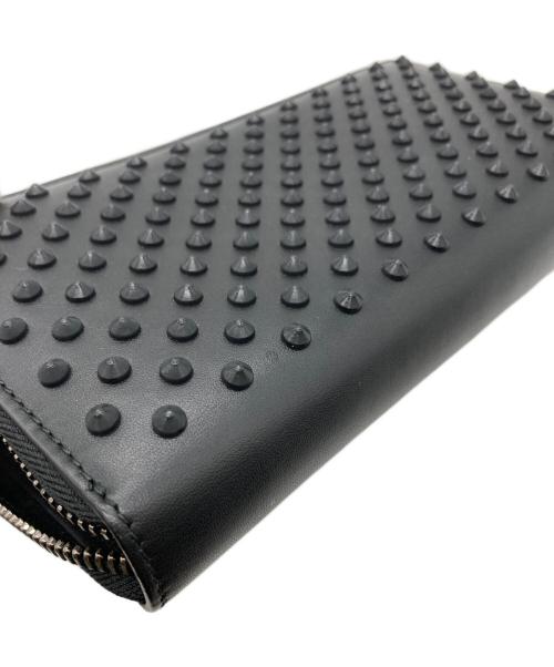 GUCCI（グッチ）GUCCI (グッチ) スタッズラウンドファスナー ブラックの古着・服飾アイテム