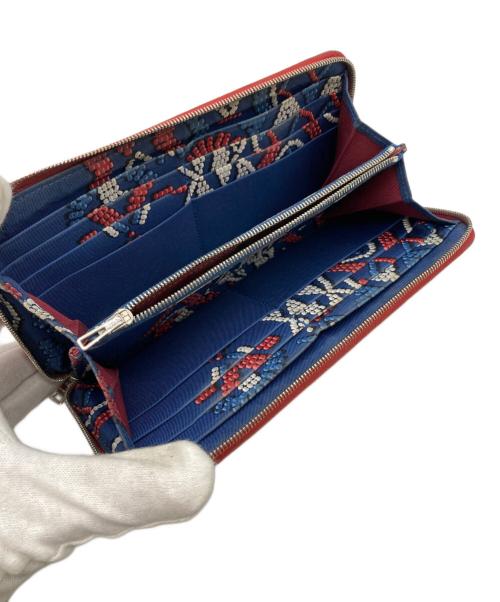 HERMES（エルメス）HERMES (エルメス) ヴォーエンプソン アザップロングシルクイン レッドの古着・服飾アイテム