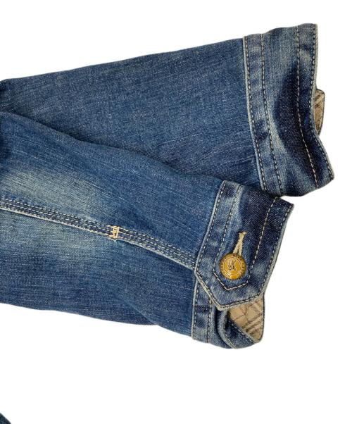 BURBERRY BLUE LABEL（バーバリー ブルー レーベル）BURBERRY BLUE LABEL (バーバリーロンドンブルーレーベル) デニムワンピース インディゴ サイズ:38の古着・服飾アイテム