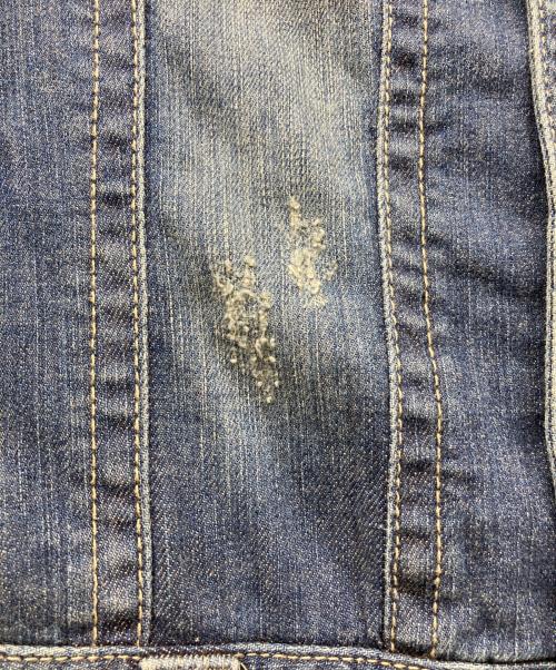 BURBERRY BLUE LABEL（バーバリー ブルー レーベル）BURBERRY BLUE LABEL (バーバリーロンドンブルーレーベル) デニムワンピース インディゴ サイズ:38の古着・服飾アイテム