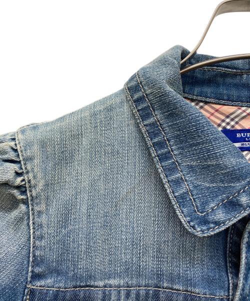 BURBERRY BLUE LABEL（バーバリー ブルー レーベル）BURBERRY BLUE LABEL (バーバリーロンドンブルーレーベル) デニムワンピース インディゴ サイズ:38の古着・服飾アイテム