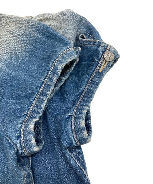 BURBERRY BLUE LABEL（バーバリー ブルー レーベル）BURBERRY BLUE LABEL (バーバリーロンドンブルーレーベル) デニムワンピース インディゴ サイズ:38の古着・服飾アイテム