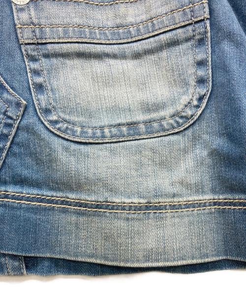 BURBERRY BLUE LABEL（バーバリー ブルー レーベル）BURBERRY BLUE LABEL (バーバリーロンドンブルーレーベル) デニムワンピース インディゴ サイズ:38の古着・服飾アイテム