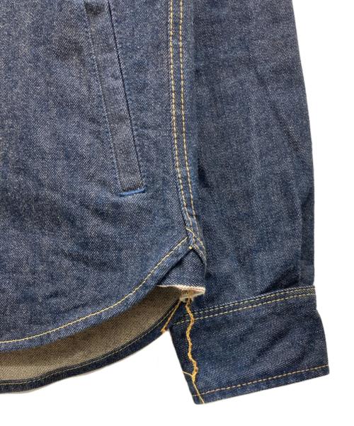 IRON HEART（アイアンハート）IRON HEART (アイアンハート) デニムシャツジャケット インディゴ サイズ:Lの古着・服飾アイテム