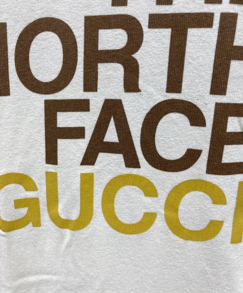 THE NORTH FACE（ザ ノース フェイス）THE NORTH FACE (ザ ノース フェイス) GUCCI (グッチ) 半袖カットソー アイボリー サイズ:Ｓ（175/92A）の古着・服飾アイテム