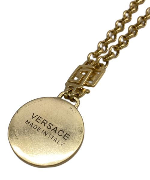 VERSACE（ヴェルサーチェ）VERSACE (ヴェルサーチェ) ネックレス ゴールドの古着・服飾アイテム