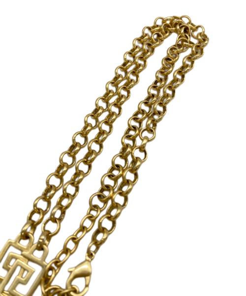 VERSACE（ヴェルサーチェ）VERSACE (ヴェルサーチェ) ネックレス ゴールドの古着・服飾アイテム