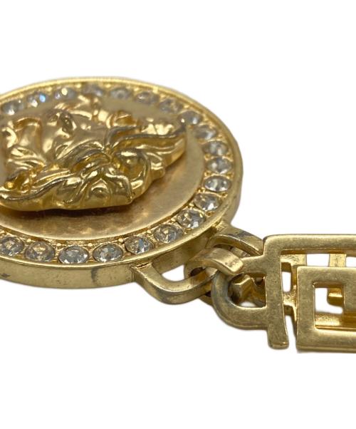 VERSACE（ヴェルサーチェ）VERSACE (ヴェルサーチェ) ネックレス ゴールドの古着・服飾アイテム