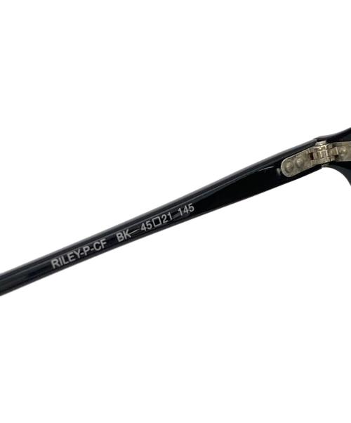 OLIVER PEOPLES（オリバーピープルズ）OLIVER PEOPLES (オリバーピープルズ) ライリー ブラックの古着・服飾アイテム