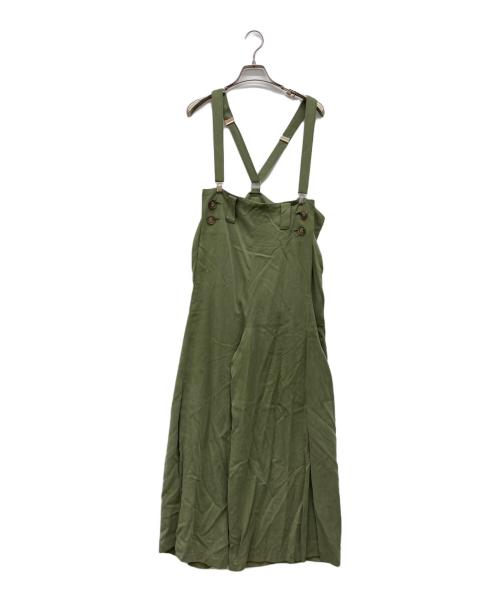 LIMI feu（リミフゥ）LIMI feu (リミフゥ) サロペット カーキ サイズ:Sの古着・服飾アイテム