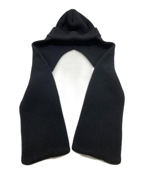 CLANE（クラネ）CLANE (クラネ) MUFFLER KNIT CAP ブラック サイズ:Fの古着・服飾アイテム