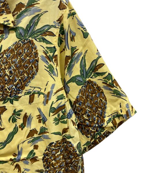 KAMEHAMEHA（カメハメハ）KAMEHAMEHA (カメハメハ) アロハシャツ イエロー サイズ:Sの古着・服飾アイテム