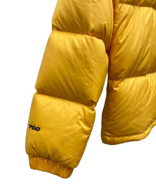 THE NORTH FACE（ザ ノース フェイス）THE NORTH FACE (ザ ノース フェイス) ヌプシダウンジャケット イエロー サイズ:JUNIOR Lの古着・服飾アイテム