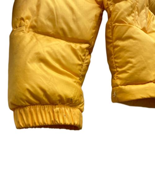 THE NORTH FACE（ザ ノース フェイス）THE NORTH FACE (ザ ノース フェイス) ヌプシダウンジャケット イエロー サイズ:JUNIOR Lの古着・服飾アイテム