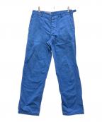 Engineered Garmentsエンジニアドガーメンツ）の古着「ベイカーパンツ」｜ブルー
