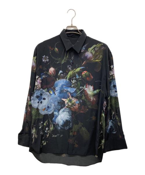 LAD MUSICIAN（ラッドミュージシャン）LAD MUSICIAN (ラッドミュージシャン) big shirt ブラック サイズ:42の古着・服飾アイテム