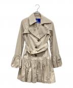 BURBERRY BLUE LABELバーバリーロンドンブルーレーベル）の古着「トレンチコート」｜ベージュ