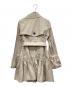 BURBERRY BLUE LABEL (バーバリーロンドンブルーレーベル) トレンチコート ベージュ サイズ:38：8000円