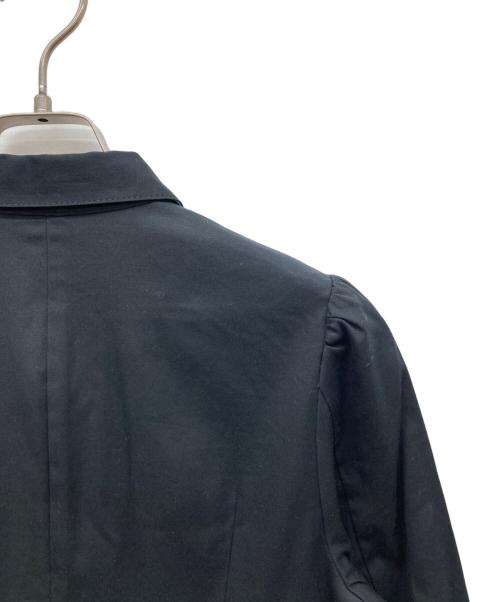 BURBERRY BLUE LABEL（バーバリー ブルー レーベル）BURBERRY BLUE LABEL (バーバリーロンドンブルーレーベル) 金ボタン長袖ワンピース ブラック サイズ:36の古着・服飾アイテム