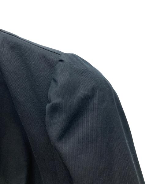 BURBERRY BLUE LABEL（バーバリー ブルー レーベル）BURBERRY BLUE LABEL (バーバリーロンドンブルーレーベル) 金ボタン長袖ワンピース ブラック サイズ:36の古着・服飾アイテム