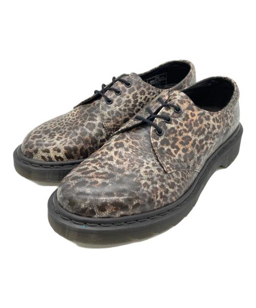 Dr.Martens（ドクターマーチン）Dr.Martens (ドクターマーチン) レオパードローファー ブラウン サイズ:6UKの古着・服飾アイテム