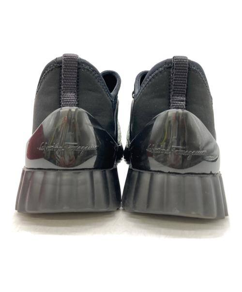 Salvatore Ferragamo（サルヴァトーレ フェラガモ）Salvatore Ferragamo (サルヴァトーレ フェラガモ) MEG STRASS ブラック サイズ:9の古着・服飾アイテム