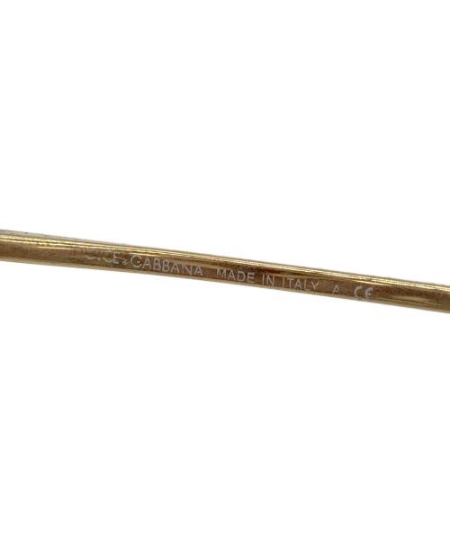 DOLCE & GABBANA（ドルチェ＆ガッバーナ）DOLCE & GABBANA (ドルチェ＆ガッバーナ) サングラス ゴールド サイズ:59 15の古着・服飾アイテム