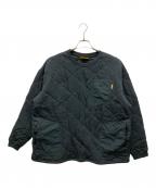 GRIP SWANYグリップスワニー）の古着「キルティングスウェット」｜ブラック