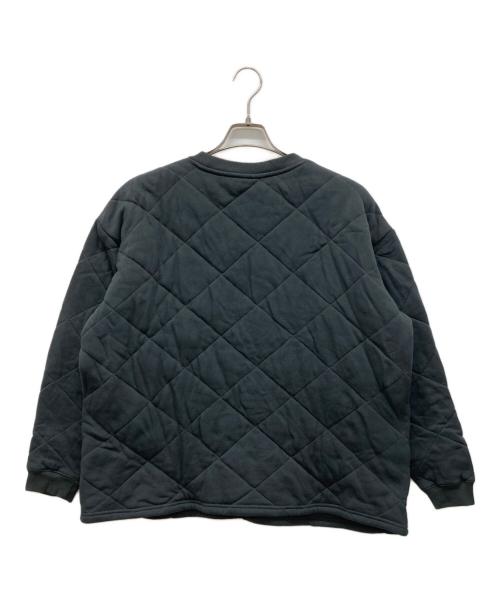 GRIP SWANY（グリップスワニー）GRIP SWANY (グリップスワニー) キルティングスウェット ブラック サイズ:XLの古着・服飾アイテム